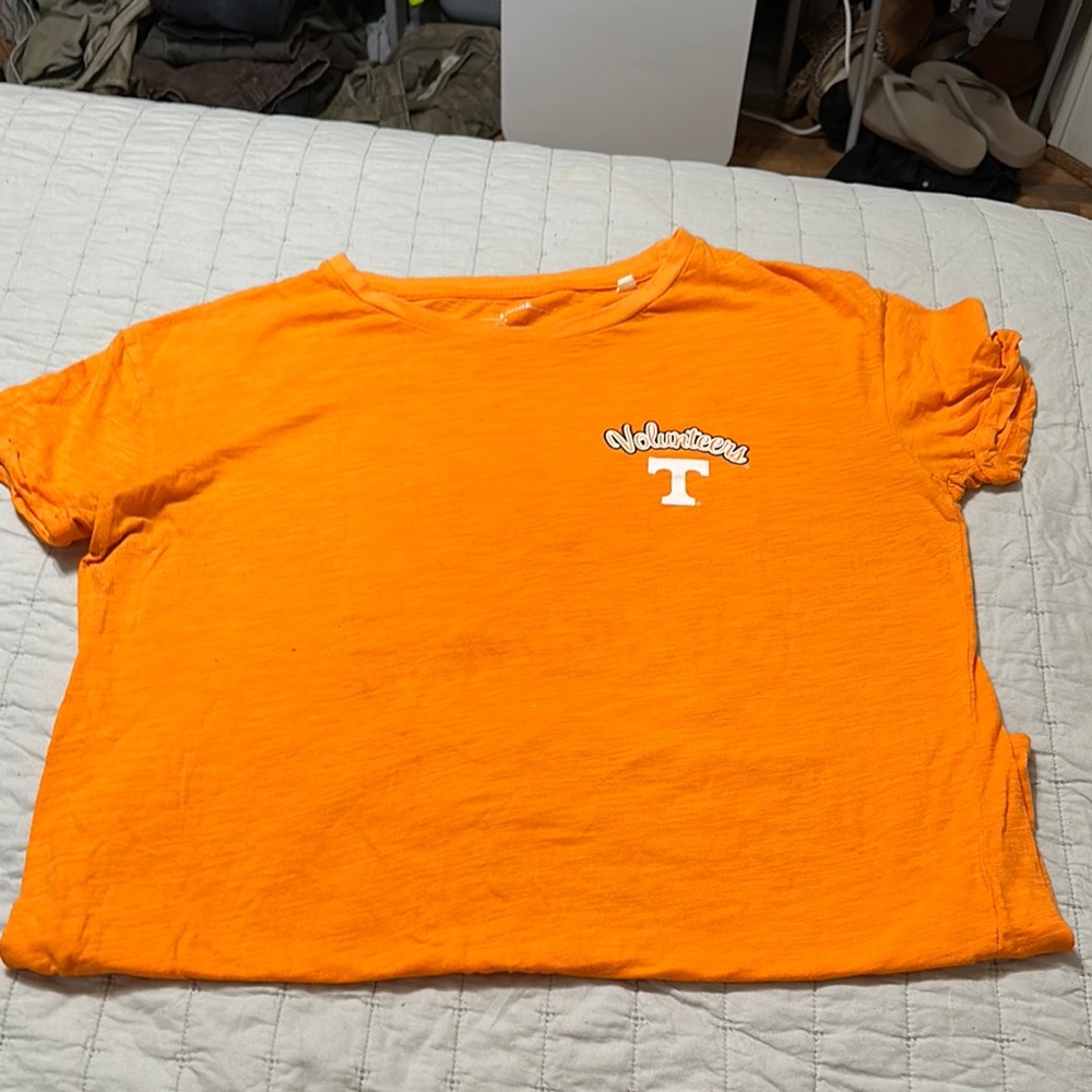 Pressbox Orange Volunteers Short Sleeve Tee